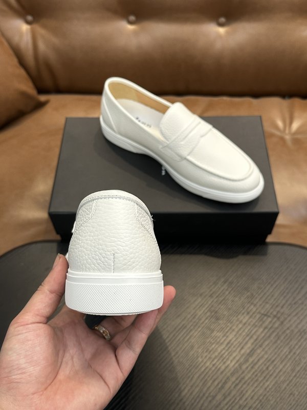 Kiton 남성 송아지 가죽 스니커즈 001-193938