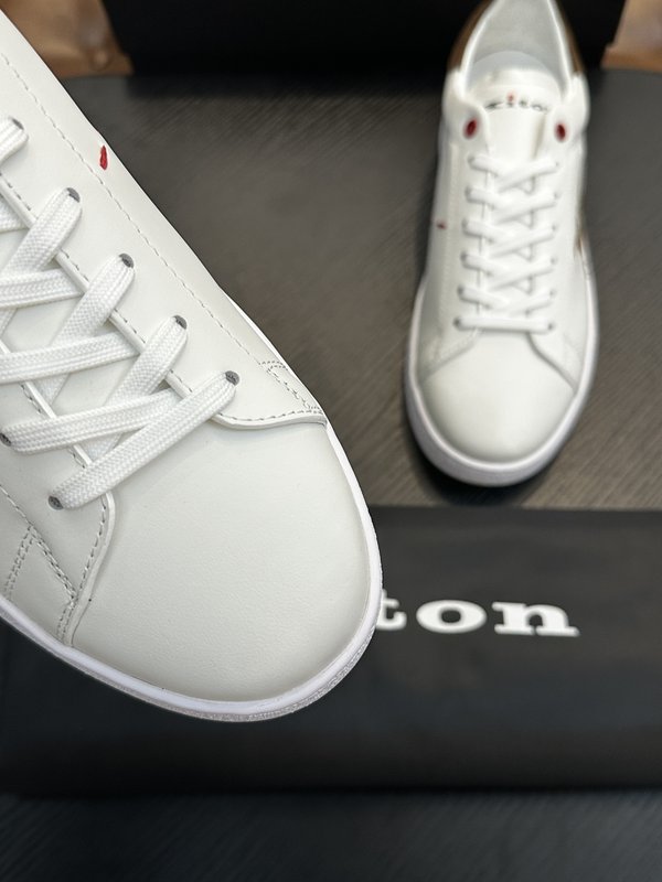 Kiton 남성 소가죽 운동화 001-193967