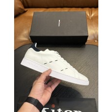 Kiton 남성 송아지 가죽 운동화 001-193983