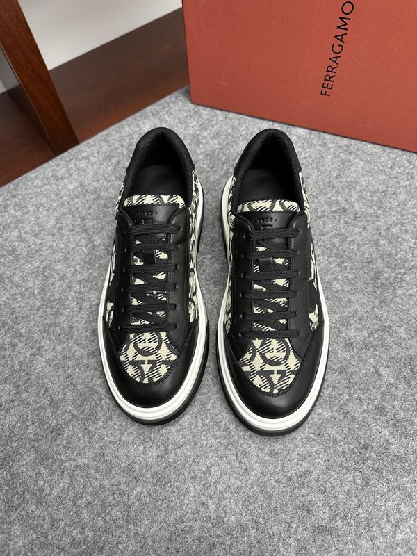 페라가모 남성 레이싱 로우탑 캐주얼슈즈 001-194179