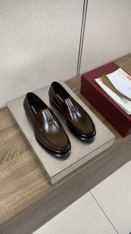 페라가모 남성 비즈니스 캐주얼 가죽 구두 001-194246