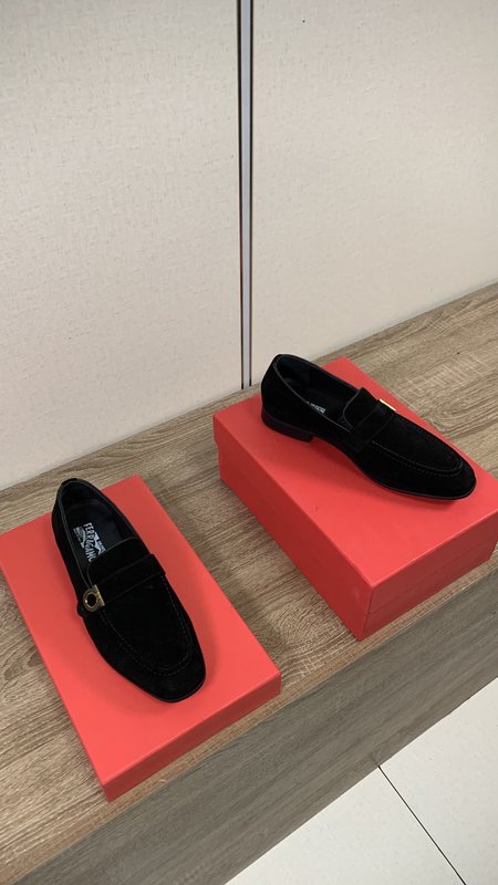 페라가모 남성 비즈니스 캐주얼 가죽 구두 001-194267
