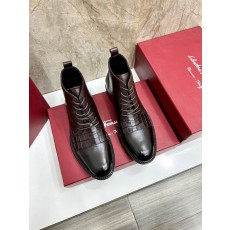 페라가모 클래식 첼시 부츠 남성용 001-194285