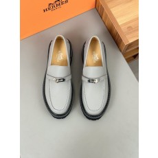 에르메스 Kelly 버클 송아지 가죽 캐주얼 슈즈 001-194488