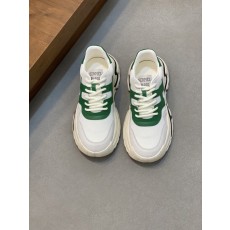 에르메스 하루 두꺼운 바닥 컬러 블록 더비 슈즈 001-194537