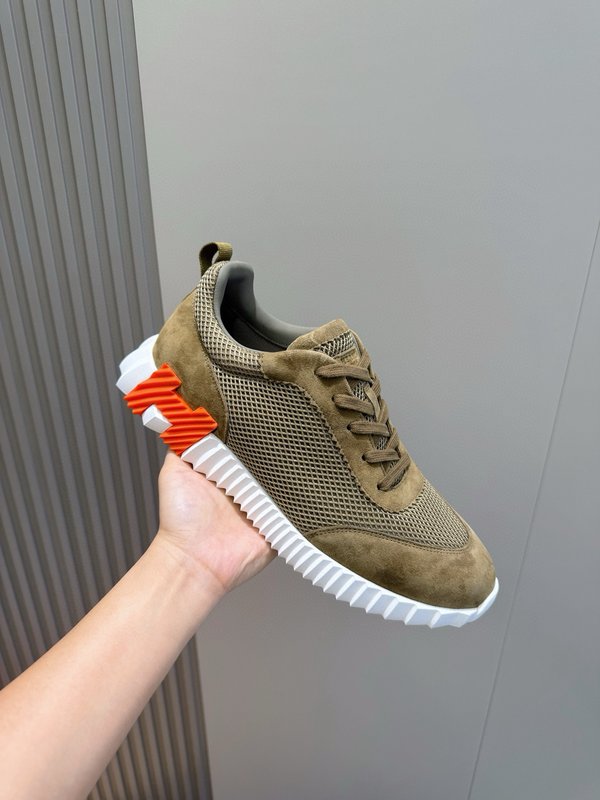 에르메스 남성 가죽 스니커즈 1:1 고급 복제 001-194850