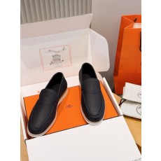 에르메스 Job 모델 스웨이드 로퍼 001-194932