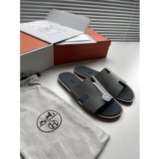에르메스 클래식 남성 H 버클 슬리퍼 001-195048