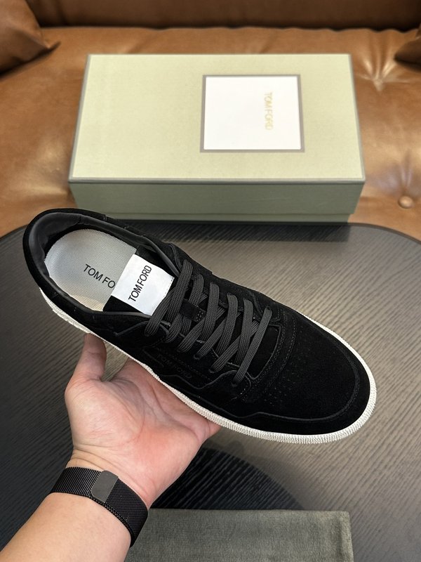 TOM FORD Cambridge 가죽 스니커즈 001-195143