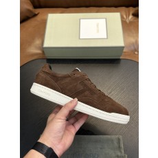 TOM FORD 가죽 로우탑 스니커즈 001-195152