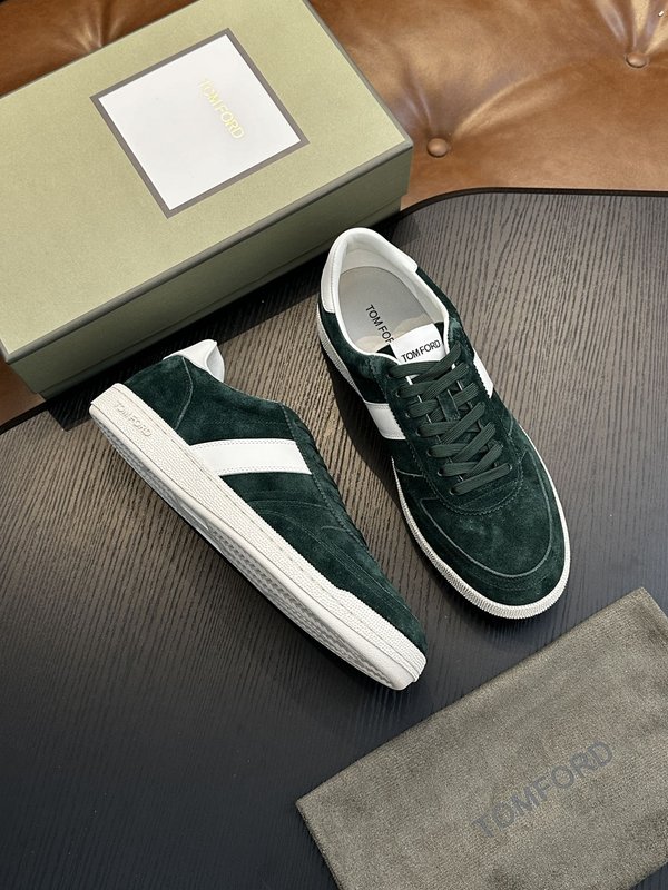TOM FORD Cambridge 가죽 스니커즈 001-195154
