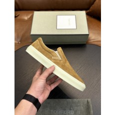TOM FORD Cambridge 스웨이드 로우톱 슈즈 001-195181