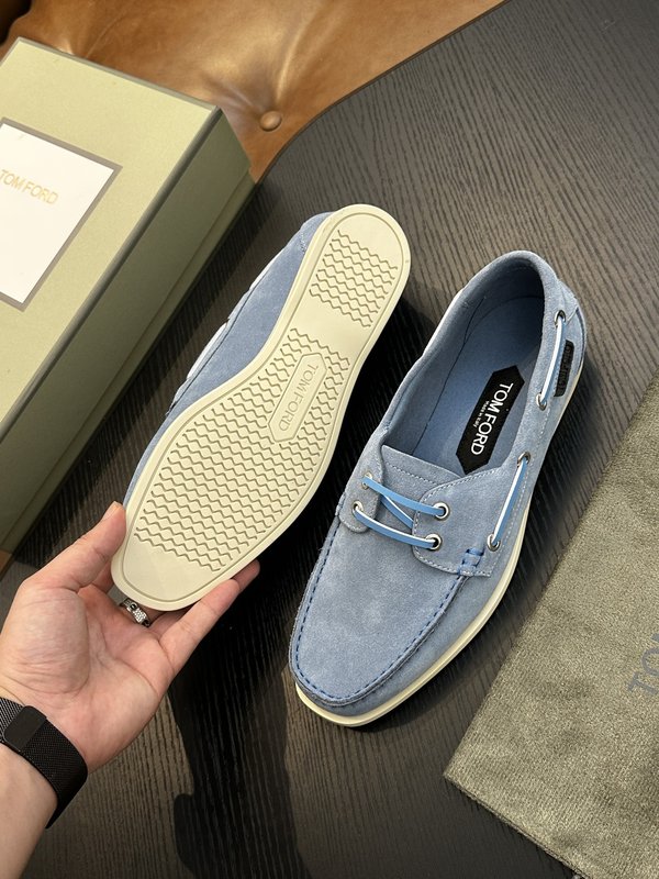 TOM FORD Cambridge 가죽 스니커즈 001-195236