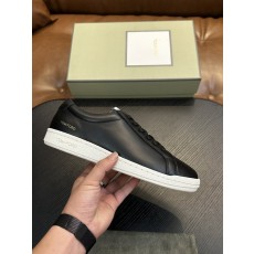 TOM FORD 가죽 로우탑 스니커즈 001-195267