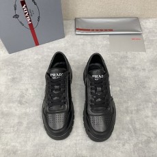 Prada 로고 플레이트 두꺼운 밑창 운동화 001-195594