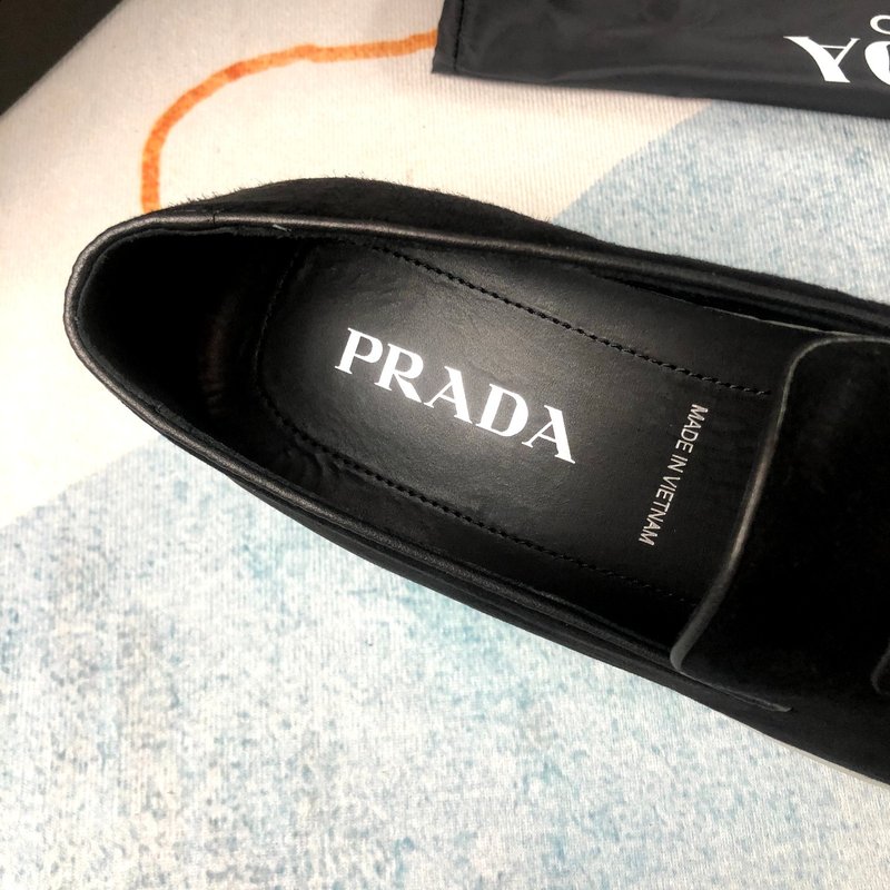 PRADA 블랙 슈즈 001-195608