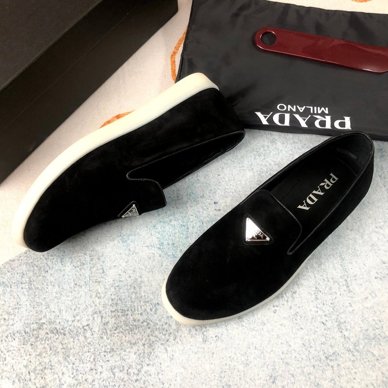 PRADA 블랙 슈즈 001-195608