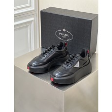 Prada 남성 3D 콘셉트 두꺼운 밑창 캐주얼슈즈 001-195625