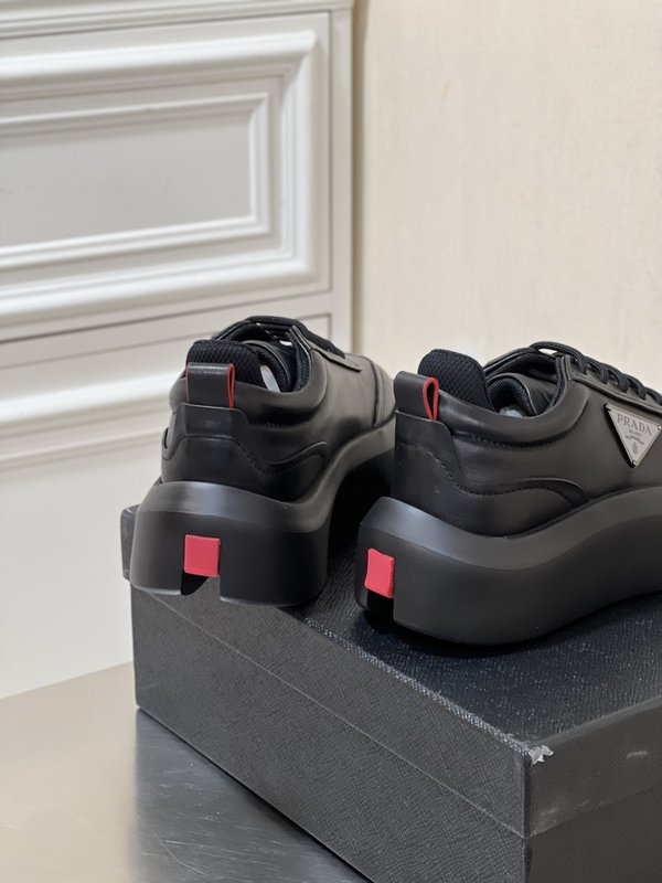Prada 남성 3D 콘셉트 두꺼운 밑창 캐주얼슈즈 001-195625