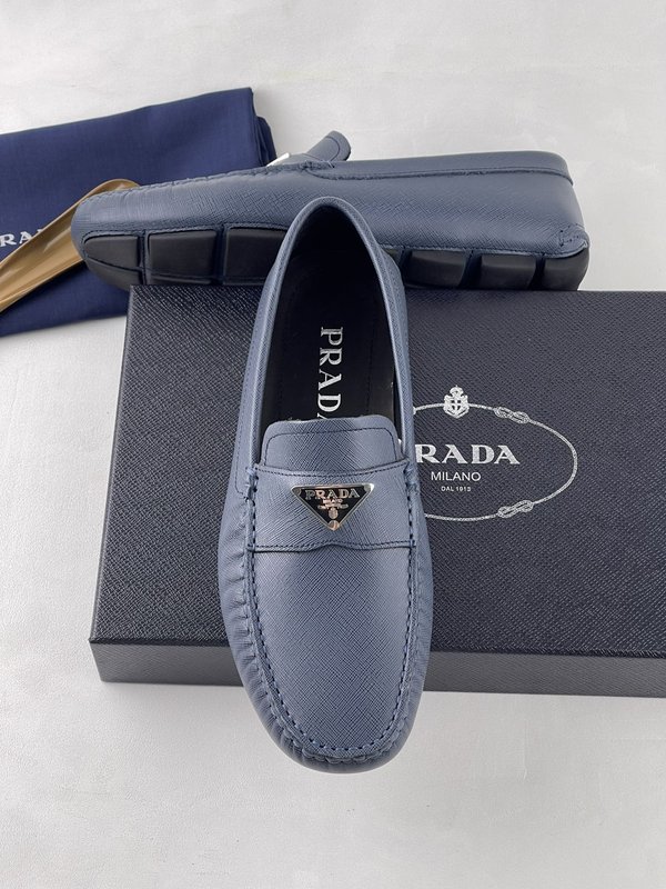 PRADA 남성 스티치 운전화 001-195633
