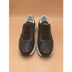 PRADA 오리지널 남성 가죽 방수 캔버스화 001-195651
