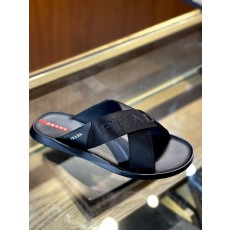 PRADA 남성 소가죽 슬리퍼 샌들 001-195710