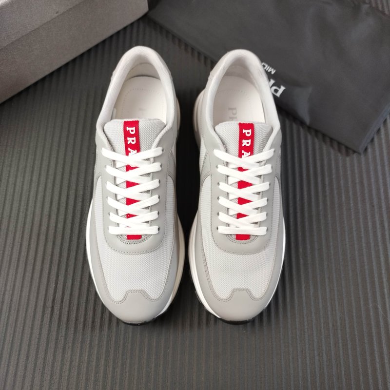 PRADA 그레이 메쉬 운동화 001-195846