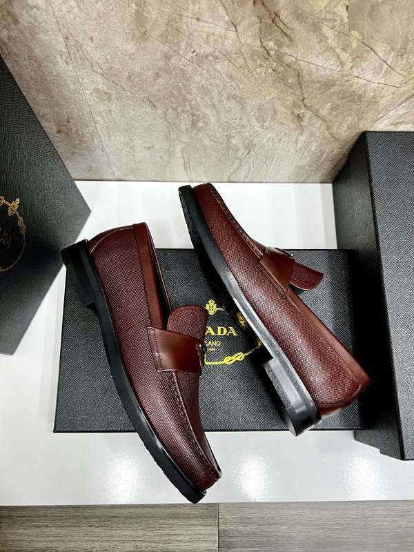 PRADA 남성 수입 송아지 가죽 구두 001-195894