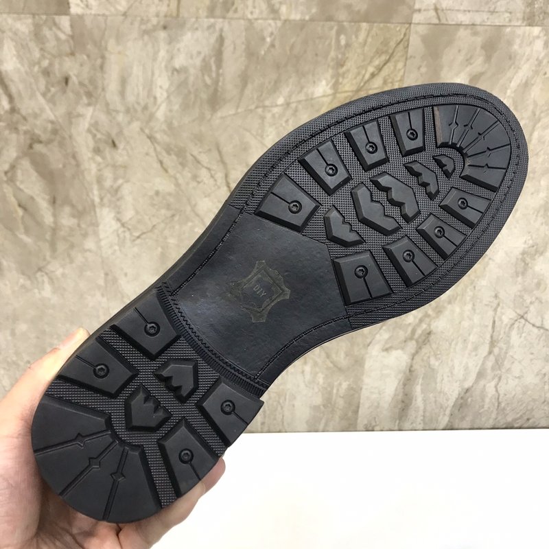프라다 PRADA 남성 정장 가죽 슈즈 슬립온 001-196014