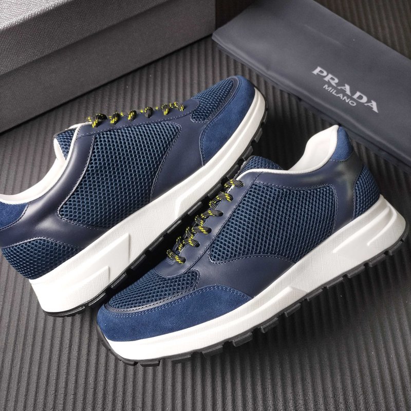 프라다 PRADA 메쉬 캐주얼 운동화 001-196039