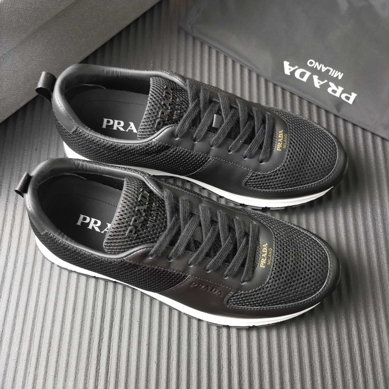 PRADA 프라다 메쉬 캐주얼 운동화 001-196097