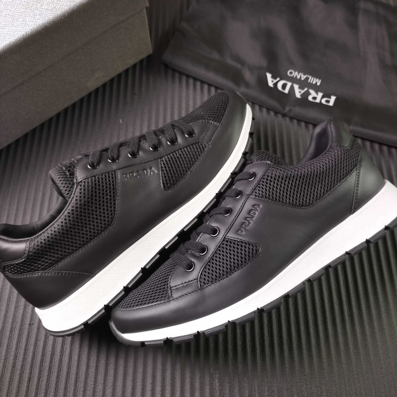 PRADA 블랙 메쉬 운동화 001-196099