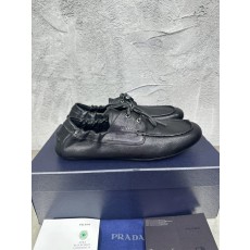 PRADA 레트로 남성 레이어드 캐주얼 가죽슈즈 001-196116