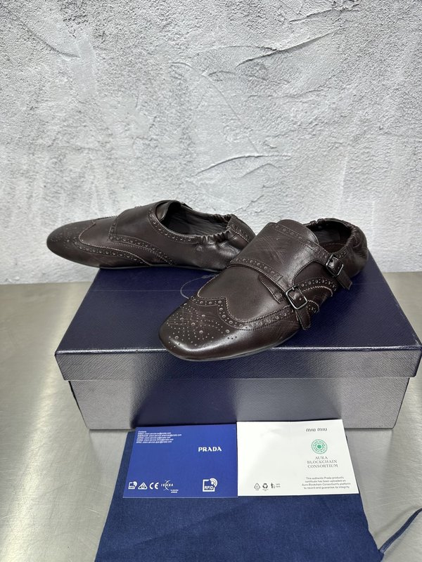 PRADA 남성 빈티지 뮬 토슈즈 원풋 001-196131