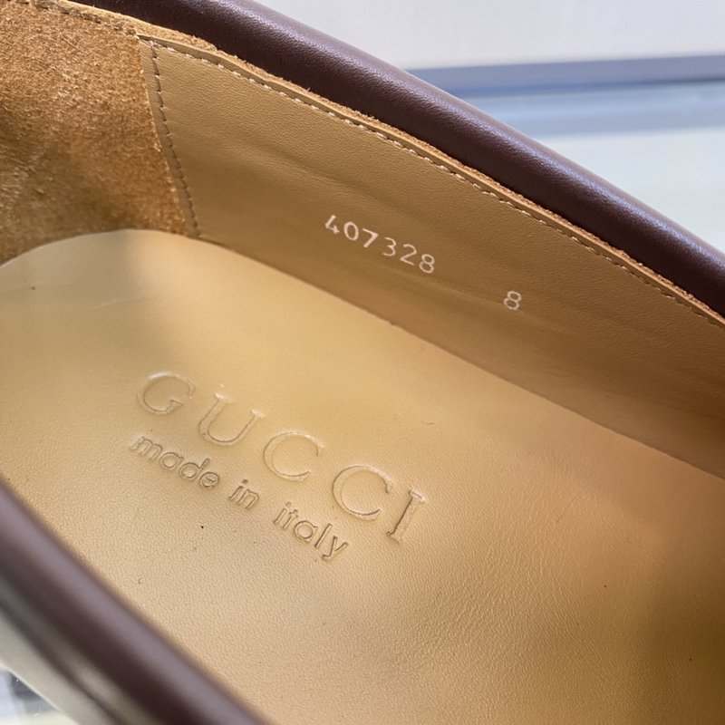 GUCCI 고품질 가죽 태슬 로퍼 슈즈 001-196147