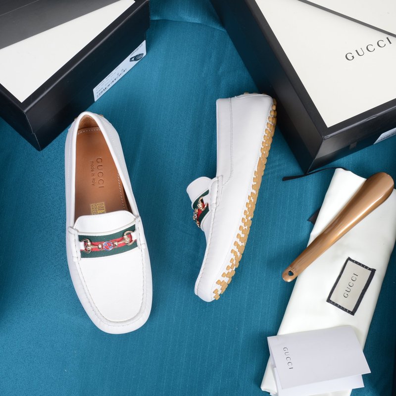 GUCCI 신상 수입 소 가죽 드라이빙 슈즈 001-196170