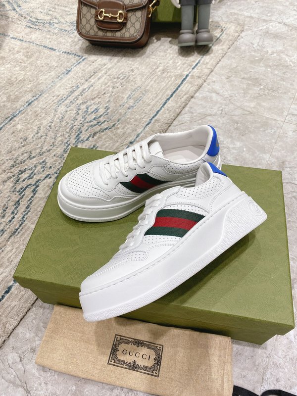 Gucci 구치 커플 화이트 운동화 001-196182