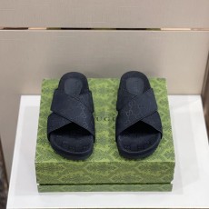 GUCCI 정품 신규 두꺼운 바닥 슬리퍼 001-196194