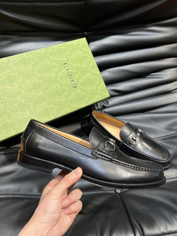 GUCCI 남성 정장 캐주얼 가죽 신발 001-196247