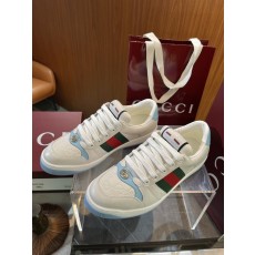 GUCCI Screener 남녀 공용 레트로 운동화 001-196258