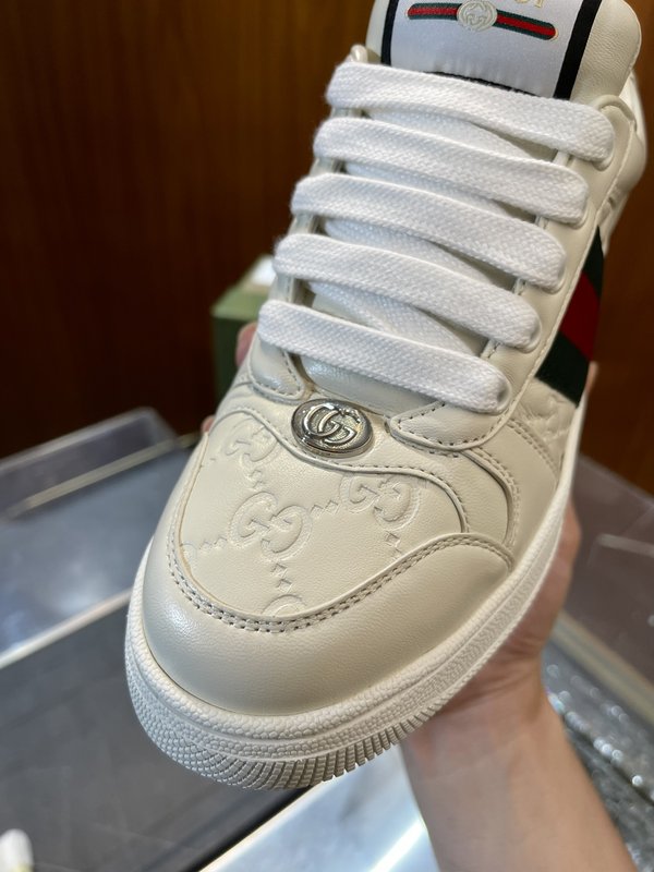 GUCCI Screener 남녀 공용 레트로 운동화 001-196258