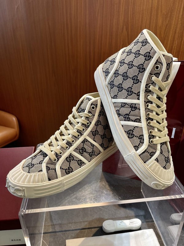 GUCCI 남성 리도 시리즈 GG 캔버스 운동화 001-196259