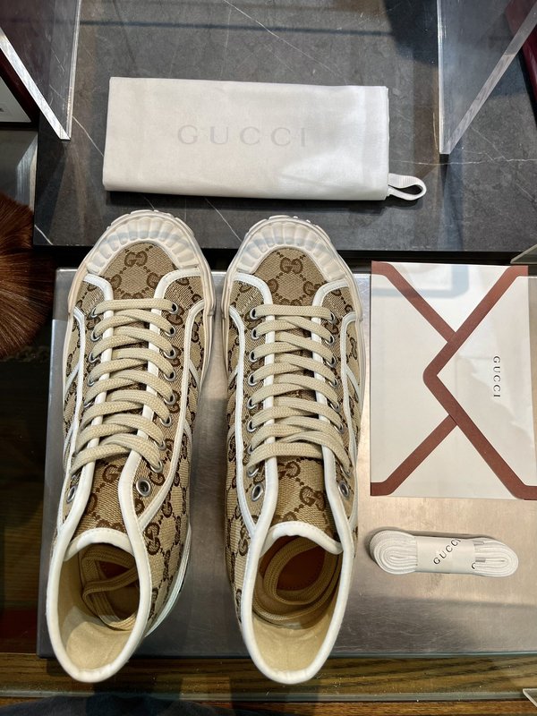 GUCCI 남성 리도 시리즈 GG 캔버스 운동화 001-196259