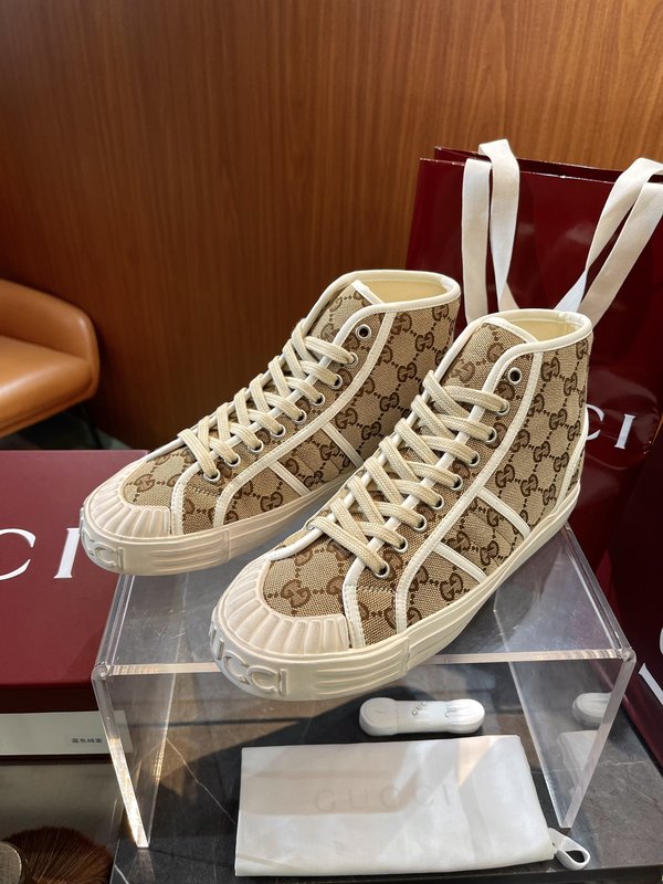 GUCCI 남성 리도 시리즈 GG 캔버스 운동화 001-196259