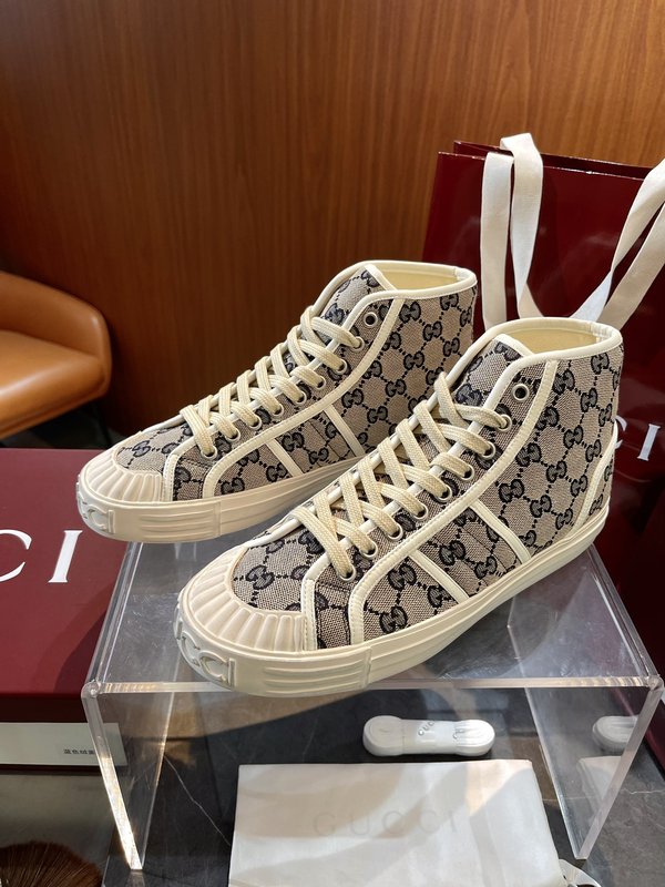 GUCCI 남성 리도 시리즈 GG 캔버스 운동화 001-196259
