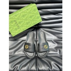 Gucci 남성 여름 소가죽 슬리퍼 001-196269