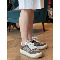 GUCCI Screener 두꺼운 밑창 패디 슈즈 001-196290