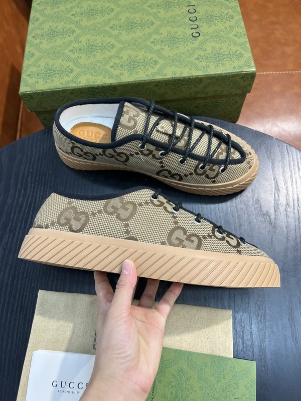 Gucci 커플 캔버스 운동화 001-196296