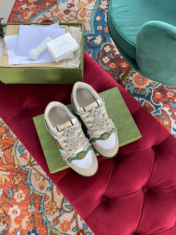 Gucci 2022 구찌 더티 스니커즈 크리스탈 체인 001-196302