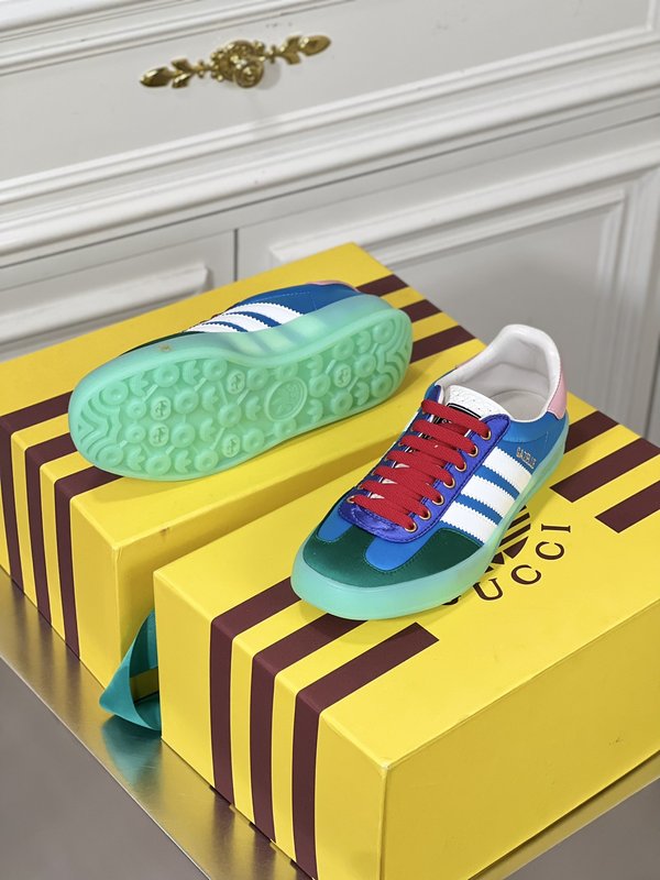 adidas x Gucci Gazelle 커플 운동화 001-196309